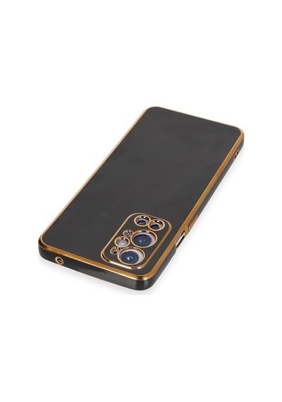 Cosmotex Newface One Plus 9 Pro Kılıf Volet Silikon - Siyah Sıyah