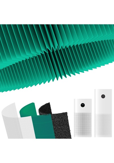 Srfn Ticaret Xiaomi Mi Air Purifier Hava Temizleyiciler İle Uyumlu Anti Formaldehit Silindirik Hepa Filtre Ve Aktif Karbon Çekirdek Filtre