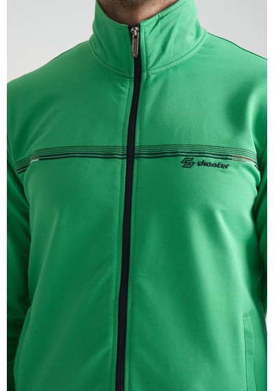 Shooter Sportswear Shooter Erkek Premium Kalıp Dik Yaka Rahat Form Klasik Paça Eşofman Takım Yeşil Shooter Sportswear Shooter Erkek Premium Kalıp Dik Yaka Rahat Form Klasik Paça Eşofman Takım Yeşil