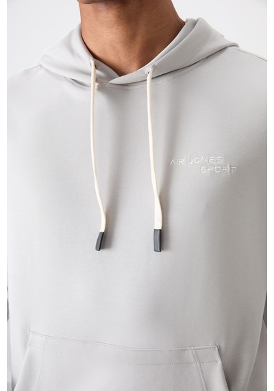 Tommy Life Taş Pamuklu Kalın Yumuşak Dokulu Comfort Fit Nakışlı Erkek Eşofman Takım - 85255 Taş Rengi Taş