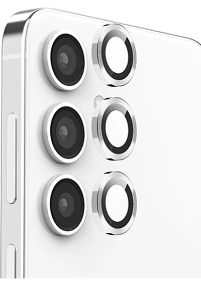 Newface Samsung Galaxy A16 5g Raze Metal Kamera Lens - Gümüş