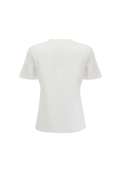 Reebok Q3 Id Tee Ekru Kadın Kısa Kol T-shirt 000000000102042728 Bej