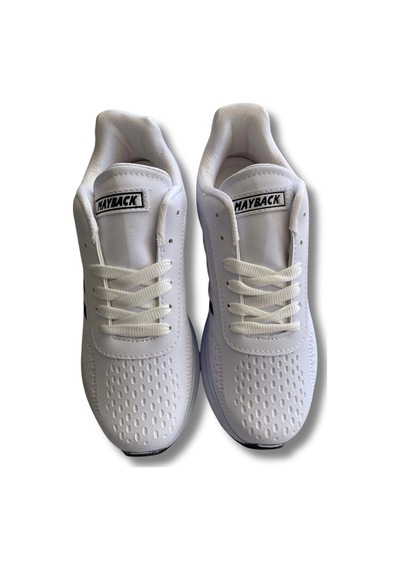 Mayback Unisex Spor Ayakkabı 36-40 Beyaz Beyaz