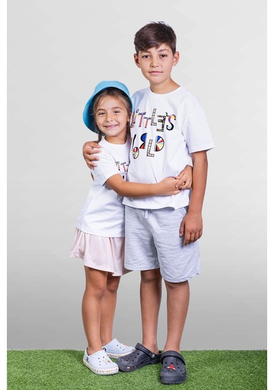 Little's World Çocuk Tshirt Beyaz