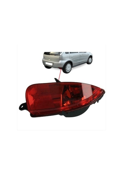 Opel Corsa C Yıl 2003-2009 Arası Depo Arka Sağ Sis Farı 6223042
