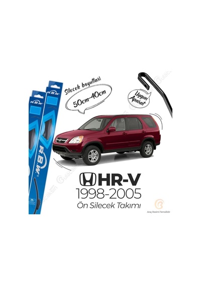 Honda HR-V Muz Silecek Takımı (1998-2005) RBW