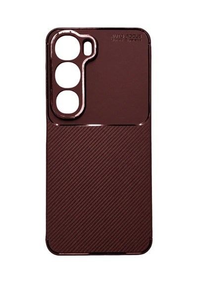 Vivo Y31 5g Kılıf Karbon Silikon Case Bordo