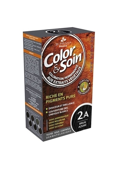 Color & Soin Organik Saç Boyası 2A Işıltılı Gök Siyah