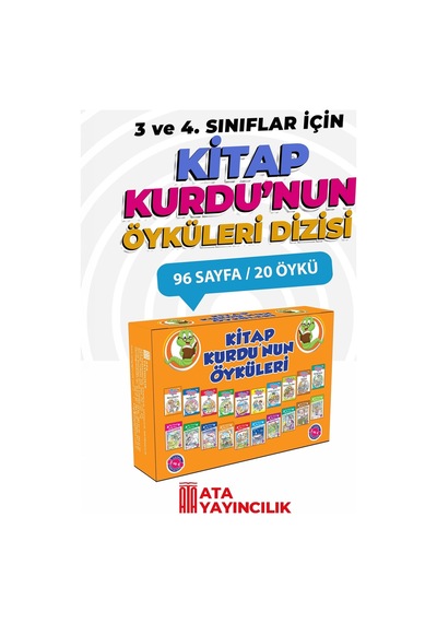 Ata Yayıncılık Kitap Kurdu'Nun Öyküleri (3 Ve 4. Sınıflar)