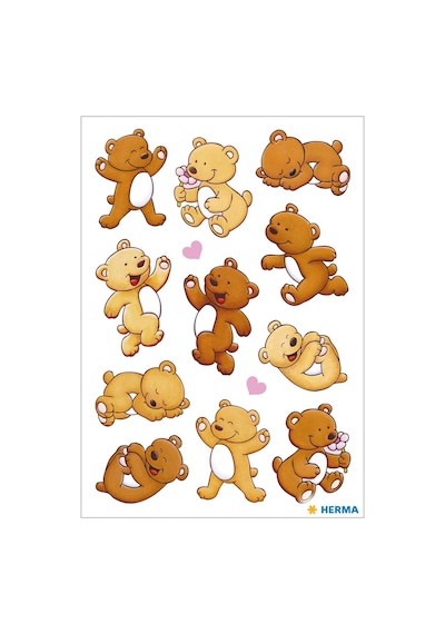 Herma Magıc Etiket Sponge Sevımlı Ayıcıklar