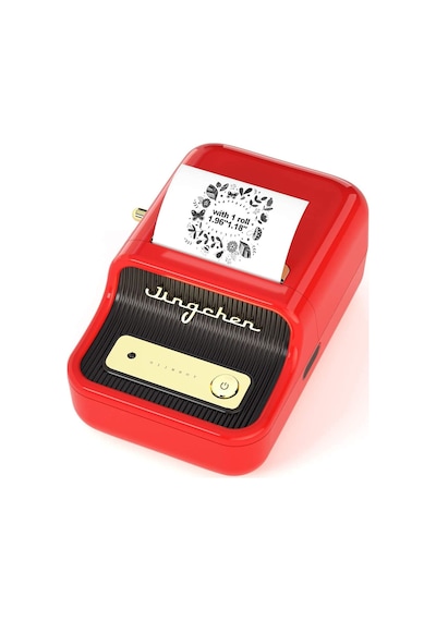 Niimbot B21 Pro Bluetooth Taşınabilir Termal Etiket Yazıcı - Kırmızı 300dpı