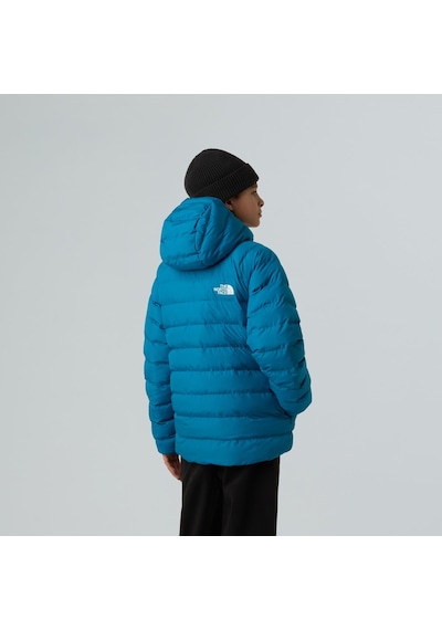The North Face Perrıto İki Taraflı Kapşonlu Erkek Çocuk Ceketi Nf0a88twbom1 Mavi