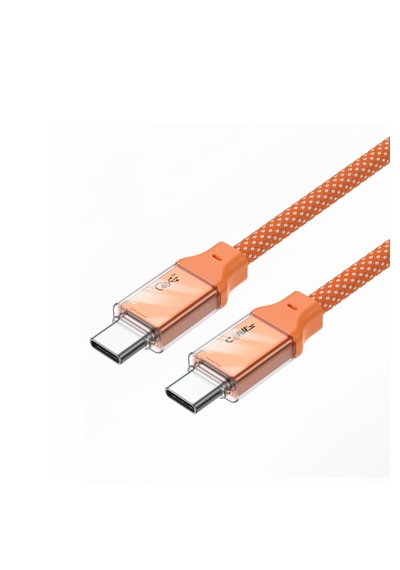 Voltlınk C240 240w Type-c To Type-c Şarj Ve Data Kablosu 1 Metre Silikon Örgülü 480mbps Usb 2.0
