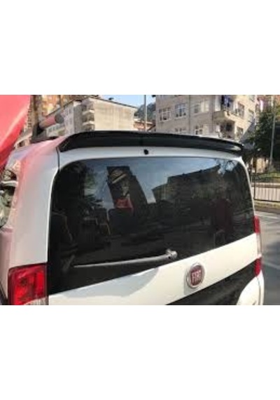 Fiat Fiorino 2009-2019 Spoyler Parlak Siyah Boyalı Spoiler