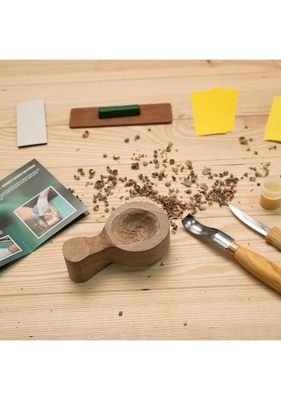 Beavercraft Dıy07 Ceviz Ağacından Kuksa Oyma Seti