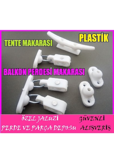 Körüklü Tente Makarası-Tente Makarası-Balkon Perdesi Makarası-Mak