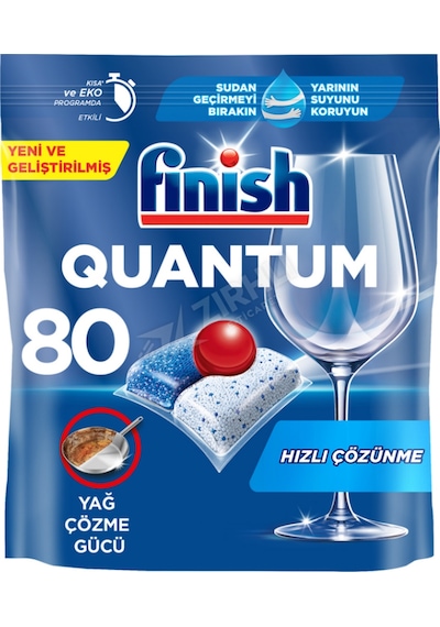 5 Adet Finish Tablet Quantum 80'li