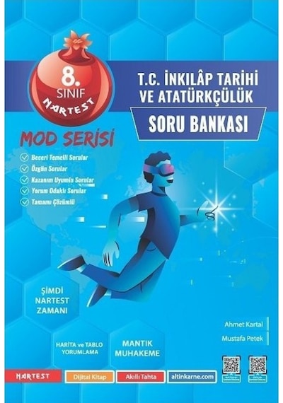 8. Sınıf Mod T.C. İnkılap Tarihi Ve Atatürkçülük Soru Bankası -  Nartest