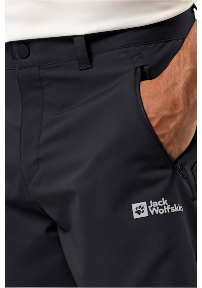 Jack Wolfskin Actıve Track Shorts M Siyah Erkek Şort 000000000101908915 Siyah
