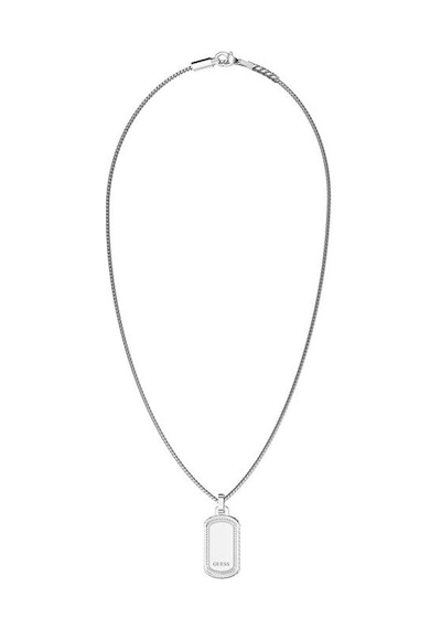 Guess Jewel Jgujumn05024jwsttu Erkek Kolye Metalik Gri