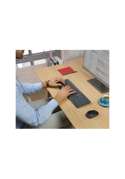 Logitech Mk235 Kablosuz Set Siyah 920-007925 Diğer