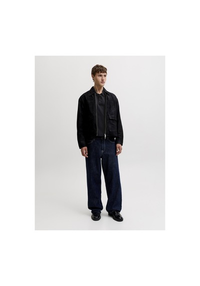 Jack & Jones Jjebasıc Knıt Ls Polo Sn Siyah