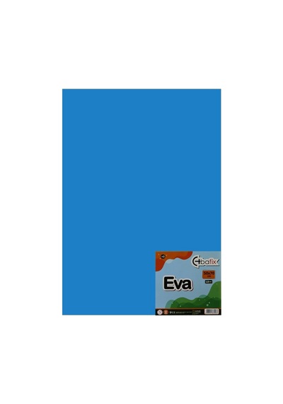 Bafix Eva Düz Renk 50x70 Mavi