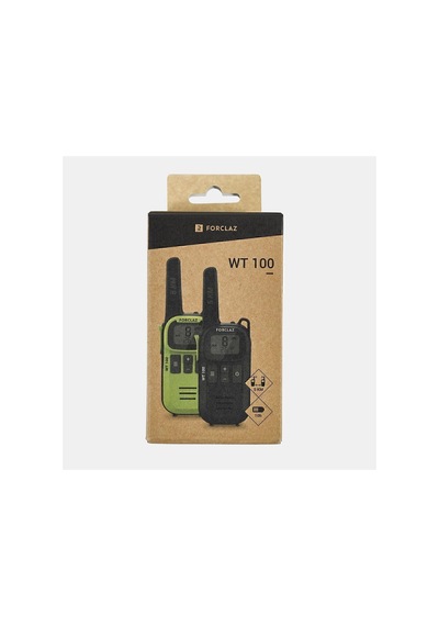 Decathlon - Wt 100 Walkie Talkie Telsiz, 5 Km Mesafe, Usb Şarj