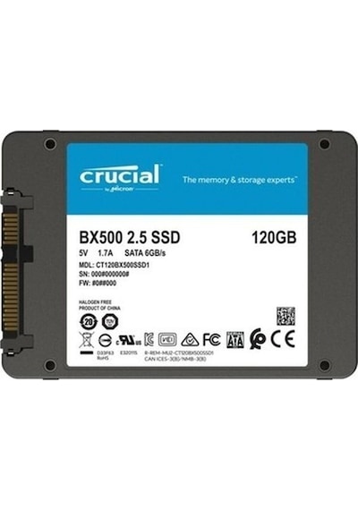 Crucial Bx500 2tb Ssd Disk Ct2000bx500ssd1