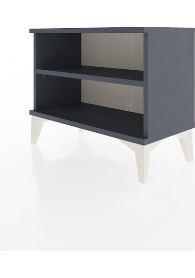 Arges Komodin Tek Raflı 60x30x48 Antrasit-antrasit Antrasit