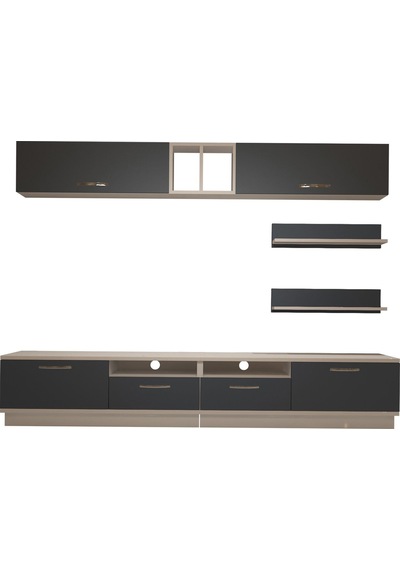 Decoraktiv Trendstyle 5220 Mdf Tv Ünitesi Tv Sehpası Beyaz - Antrasit