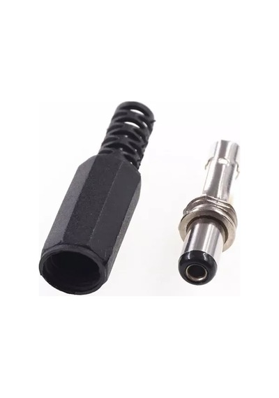 BuharaElektronik - Dc Erkek Jak Seyyar 2.5 MM 5.5 x 2.5M M Erkek Jak Fiş 5 Adet