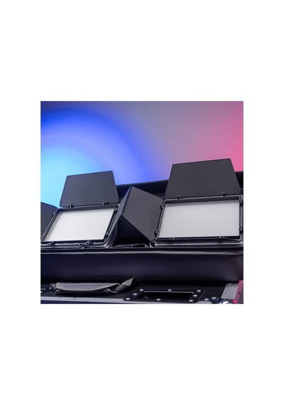 Godox - Lp600r K2 Rgb 2'li Softboxlı Panel Led Işık Kiti