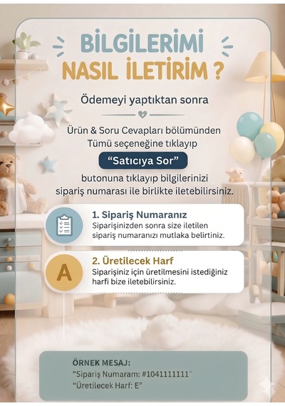 Kişiye Özel Yenidoğan Hastane Odası Sunumluk / 20 Cm Biyoplastik Diğer