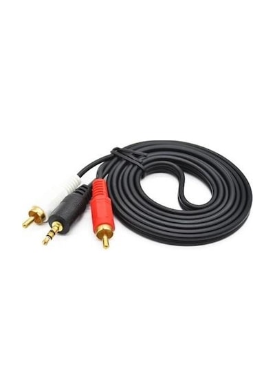Stereo lale kablo aux lale kablo aux rca kablo stereo rca kablo 1.5 metre