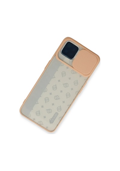 Newface - 131 - Oppo Reno 4 Lite Kılıf Palm Buzlu Kamera Sürgülü Silikon - Matxzngz - - Pembe
