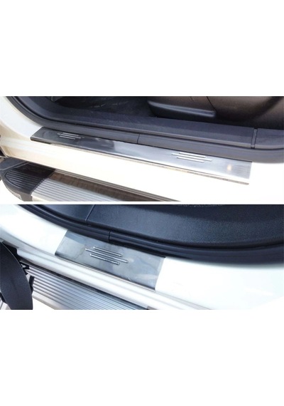 Nissan Qashqai J10 Kapı Eşiği +2 4 Prç Krom 2007-2013