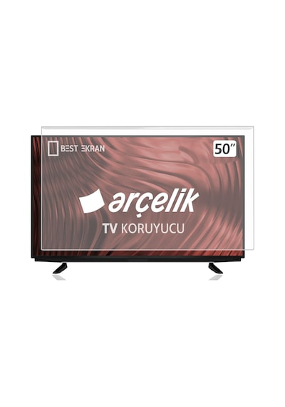 Arçelik Uyumlu 50" inç 126 Ekran Tv Ekran Koruma Paneli