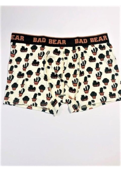 Bad Bear Erkek Boxer Cactus Beyaz