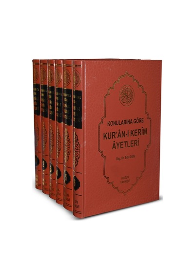 Konularına Göre Kur'an-ı Kerim Ayetleri (6 Cilt Takım) - Sıtkı Gülle - Huzur Yayınevi
