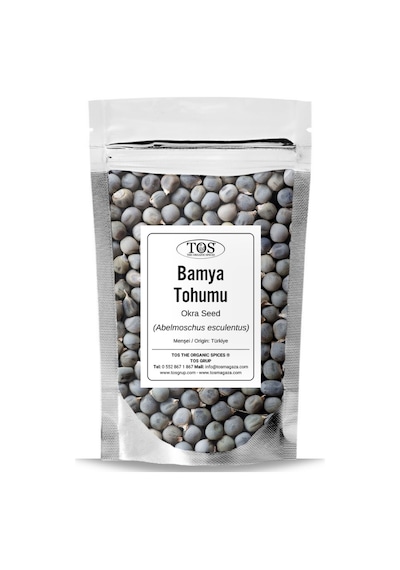 Tos The Organic Spices Bamya Tohumu 250 G Abelmoschus Esculentus