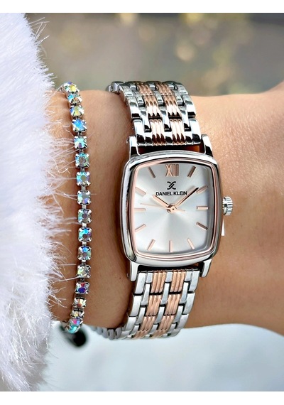 Daniel Klein Dk.1.14102-6 Kadın Kol Saati Gümüş - Rose Gold