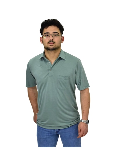 Erkek Gömlek Yaka Tişört T6064 Bgl-st04541 Elma