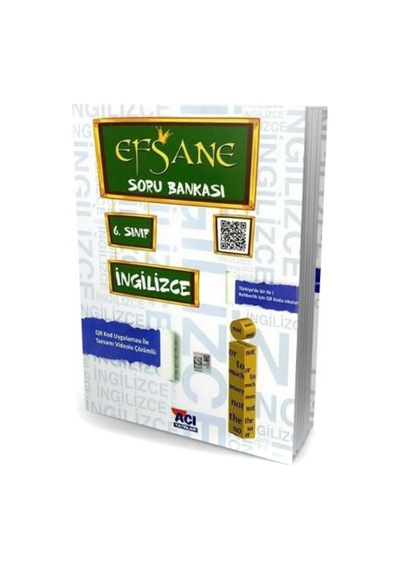Açı Yayınları 6. Sınıf İngilizce Efsane Soru Bankası