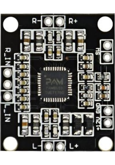 Pam8610 12V 2X15W Mini Amfi Modülü (Class-D)
