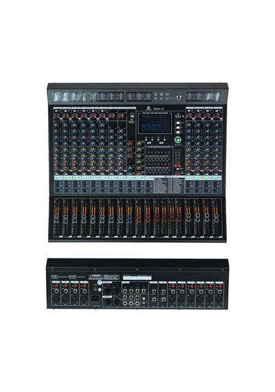 Maxword Rich-14 Ses Mikseri 14 Kanal 4 Aux G1 G2 Usb Kayıt Grup Efekt Deck Mixer