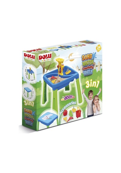 3077 Su Kum Yaratıcılık Masası -dolu