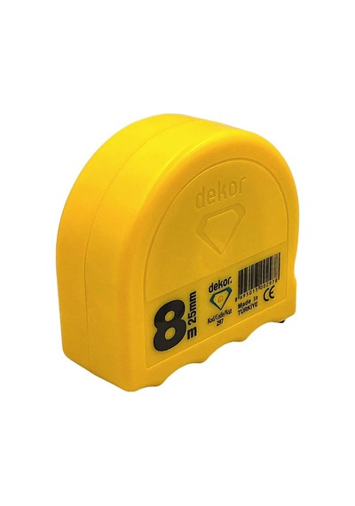 Badem10 Dekor 297 Şerit Metre 8 M X 25 Mm Paslanmaz 0 - 300 MM