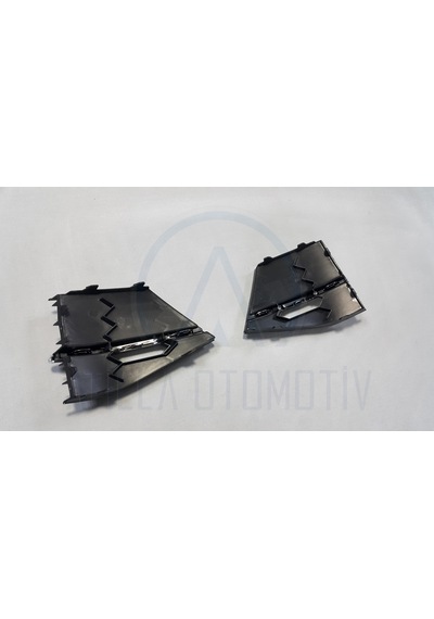 2 x SKODA SUPERB 3V 15-20 TAMPON IZGARASI NİKELAJLI SOL-SAĞ TAKIM