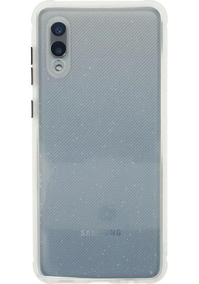 Samsung Galaxy A02 Kılıf Miami Şeffaf Silikon - Şeffaf